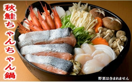 A-01014【12/21まで年内配送】 【北海道根室産】秋鮭ちゃんちゃん鍋セット(3～4人前)