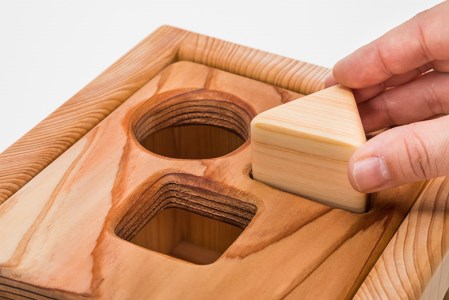 おもちゃ 手作り 木のおもちゃ ポットンつみき 玩具 赤ちゃん 子供 雑貨 AI