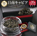 【ふるさと納税】日南CAVIAR キャビア 計20g 魚卵 黒いダイヤ チョウザメ 魚介 魚貝 日南市産 国産 食品 人気 高級 上質 贅沢 高級 希少 三大珍味 水産物 おつまみ ご褒美 記念日 お祝い パーティー 贈り物 ギフト プレゼント お取り寄せ グルメ おすすめ 宮崎県 送料無料