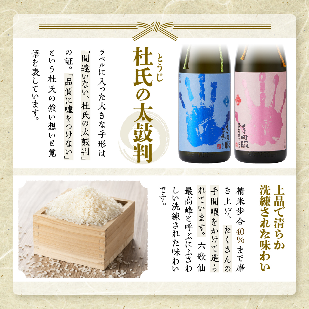 六歌仙　手間暇　大吟醸　【雪女神】720ml　hi003-hi019-029_イメージ4