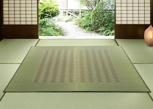 
            国産い草ラグ サントス グリーン 191×250cm
          