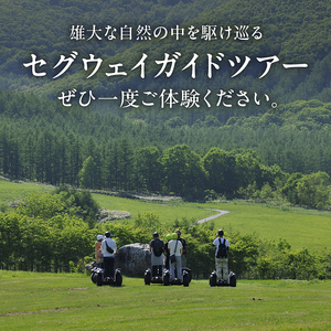 十勝千年の森 入場券＋セグウェイツアー券 2名分【北海道 清水町 自然 十勝千年の森 十勝毎日新聞社 ガーデン 入場券 セグウェイ セグウェイ社公認 レジャー おでかけ】_S030-0006