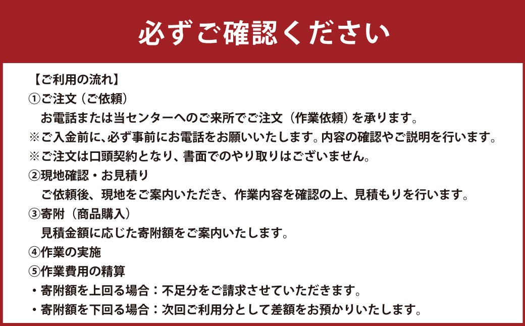 【思いやり型返礼品】倉敷市シルバー人材センター利用サービスチケットＡ