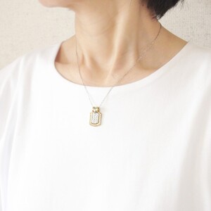 PT850/K18ピンクゴールド「2WAY」高級ダイヤペンダント【54525-5】