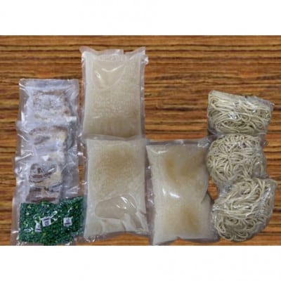 沖縄そば屋「米八そば」　三枚肉そば　3食セット【配送不可地域：離島・北海道・東北・関東・信越、北陸・東海・近畿・中国・四国・九州】