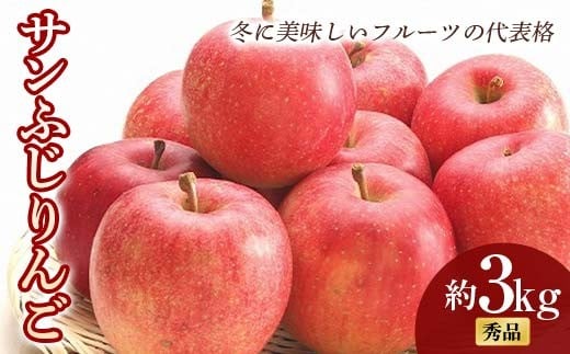 
            【令和8年産先行予約】 サンふじりんご 約3kg (6～14玉 秀) 《令和8年11月中旬～12月下旬発送》 『フードシステムズ』 林檎 リンゴ 果物 フルーツ デザート 山形県 南陽市 [850-R8]
          