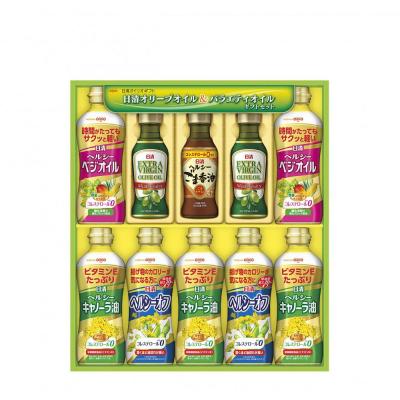 ふるさと納税 横浜市 オリーブ&amp;バラエティオイルギフト(5種10本)&lt;日清オイリオ&gt;