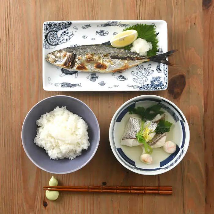 【波佐見焼】cocomarine 長角皿 2枚セット 食器 皿 角皿 【natural69】 [QA115] 波佐見焼