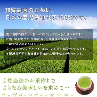 ふるさと納税 南九州市 有機JAS認定 上級知覧茶 3本セット |  | 02