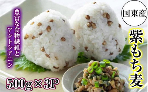 くにさき紫もち麦1.5kg（1050R）_イメージ1
