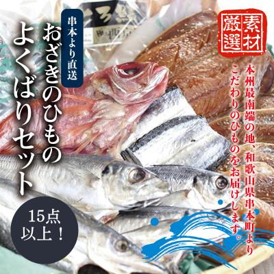 ふるさと納税 串本町 おざきのひもの よくばりセット《15点以上!》(Bセット)【冷蔵】【ozk101】