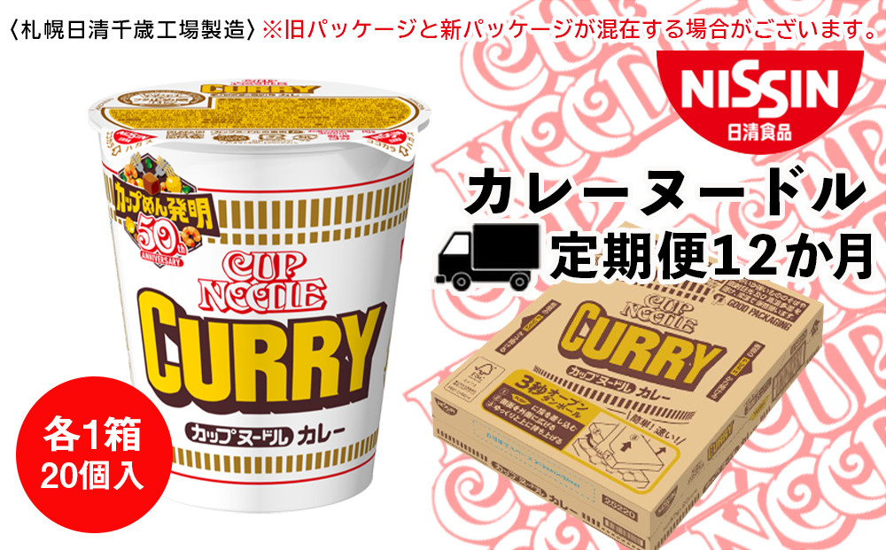 
【定期便12か月】日清 カレーヌ－ドル★1箱（20食入）
