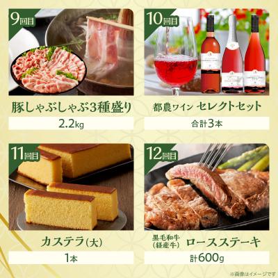 ふるさと納税 都農町 ≪3/3から寄附金額見直し予定≫≪12か月お楽しみ定期便≫都農町定期便(梅)_T999-008 |  | 03