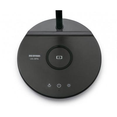 ふるさと納税 大河原町 LEDデスクライトQi充電シリーズ 平置きタイプ 調光・調色 黒アイリスオーヤマ[53753133] |  | 03