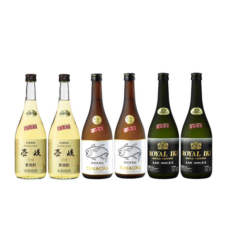 玄海酒造飲み比べ　3種6本セット