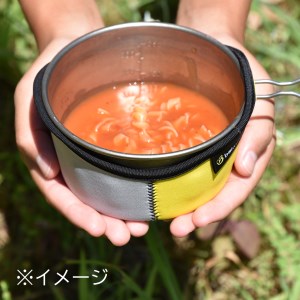 [ベルモント] チタンシェラカップ・コジーセット ブラック／グレー