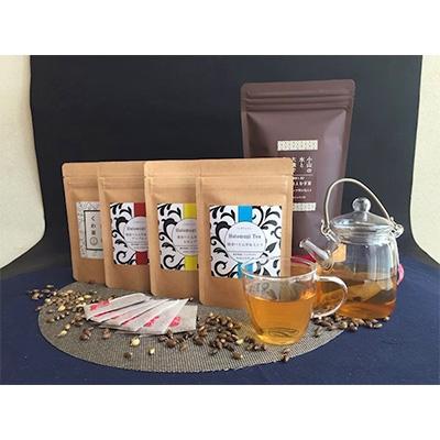 ふるさと納税 小山市 発芽ハトムギ茶10包&amp;ハーブティーセット(レモングラス・ミント・アップルシナモン・くわ茶　各6包入)