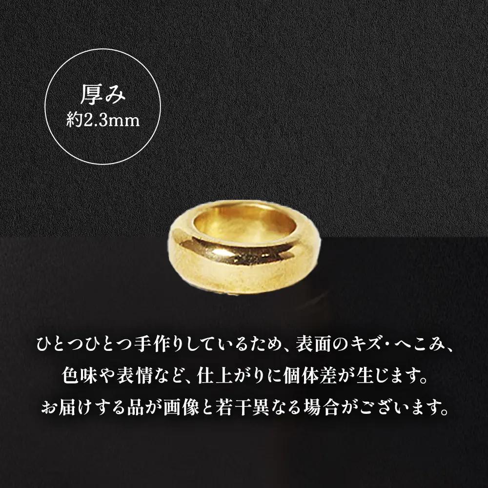 純金　K24（24金）　ペンダントトップ（甲丸）　BQ-235