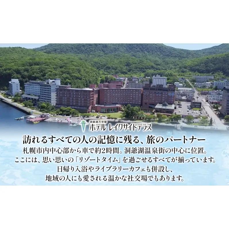 洞爺湖万世閣ホテル レイクサイドテラス 宿泊券 2名 1泊2日 90種ビュッフェを楽しむ プラン 和洋室 温泉 プレミアム ビュッフェ 旅行 ホテル 宿泊 贅沢 高級 ペア 北海道 洞爺湖町