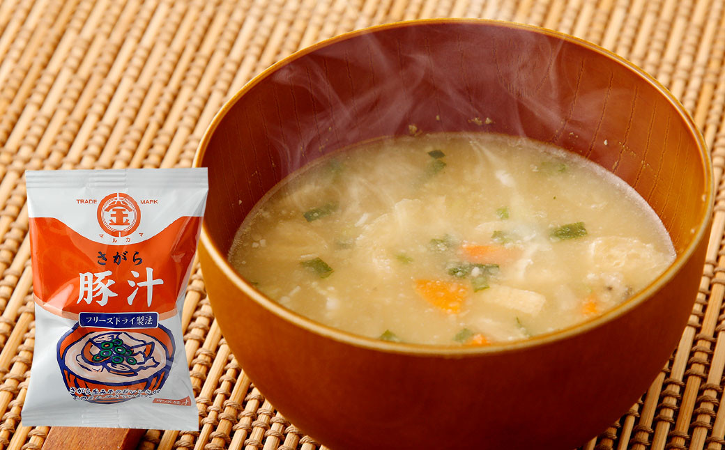 さがらＦＤみそ汁　20食、さがらＦＤ豚汁　6食