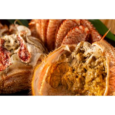 ふるさと納税 網走市 三特茹で毛ガニ約660g×2尾<網走産> |  | 01