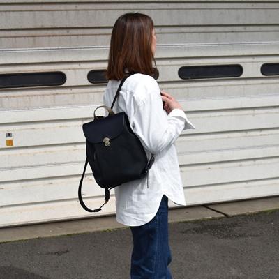 ふるさと納税 豊岡市 豊岡鞄　エルダー2  ミニリュック　クロ |  | 03