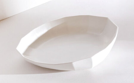 【美濃焼】 カレーザラ 2点セット ホワイト KYOTOH CURRY ZARA  カクカク 多治見市 / 京陶窯業 カレー皿 プレート[TCO056]