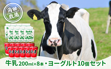 乳製品詰合せ 角田牧場牛乳食べる生乳ヨーグルト 乳製品詰合せ