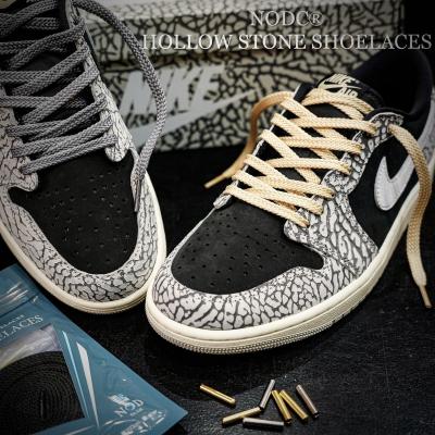ふるさと納税 小牧市 NODC HOLLOW STONE SHOELACES (120-ネイビー)[173N18-04]