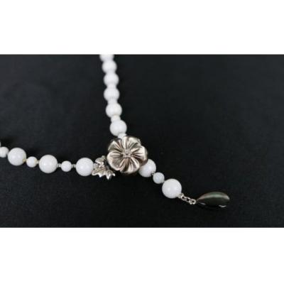 ふるさと納税 室戸市 白珊瑚のロングネックレス |  | 01