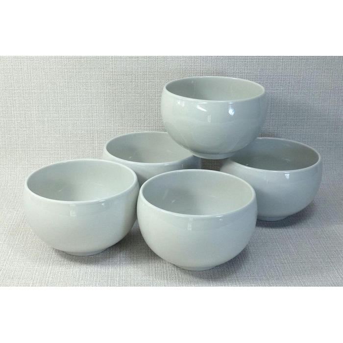 【ふるさと納税】【波佐見焼】φ12.5cm小ぶり丼・汁碗5個組 白　【西海陶器】 5 67592 | ギフト 陶器 touki おしゃれ 伝統 人気 おススメ 長崎県 長崎 九州 楽天ふるさと 納税 故郷納税 返礼品 支援 波佐見焼き はさみやき はさみ焼き 陶磁器 雑貨 焼き物 ボウル