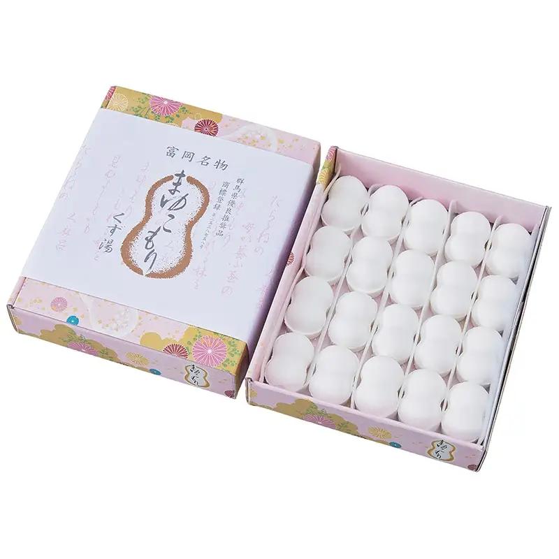 富岡銘菓 まゆこもり ＜プレーン＞ (20個入り×2箱) くず湯 葛湯 まゆ菓優 田島屋 ご当地 贈り物 食品 F21E-572