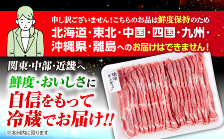 【12回定期便】※冷蔵配送/地域限定※ 岐阜県産 豚 瑞浪ボーノポーク しゃぶしゃぶ 1kg 食べ比べセット (ロース・バラ・肩ロース) 瑞浪市 / きなぁた瑞浪[AZCI046]