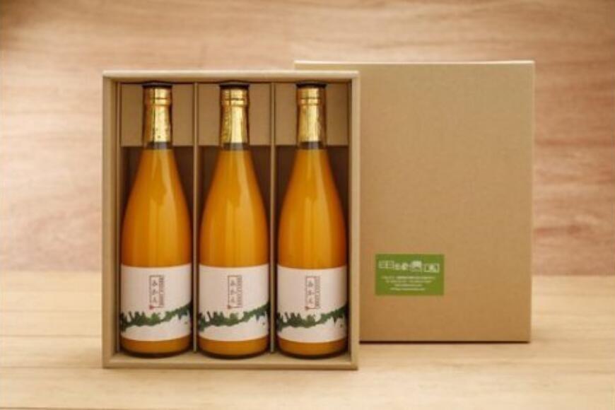 【ふるさと納税】【愛媛県産】田縁農園の無添加100%ジュース 3本セット（720ml×3本/みかん1、せとか1、不知火1） ストレート果汁100％【ふるさと納税 人気 おすすめ ランキング ジュース オレンジジュース フルーツ 果物 セット ギフト 愛媛県 伊方町 送料無料】 IKTA007