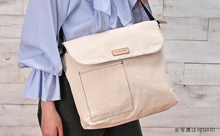 かぶせショルダー　ライトブラウン　【12203-0381-3】