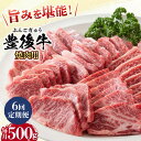 【ふるさと納税】【全6回定期便】おおいた豊後牛 焼肉用 500g 日田市 / 株式会社MEAT PLUS　牛 うし 黒毛和牛 和牛 豊後牛[AREI099]