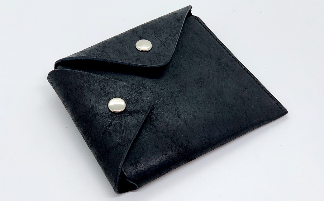 渋沢栄一翁 コンパクト財布 （ ブラック ）