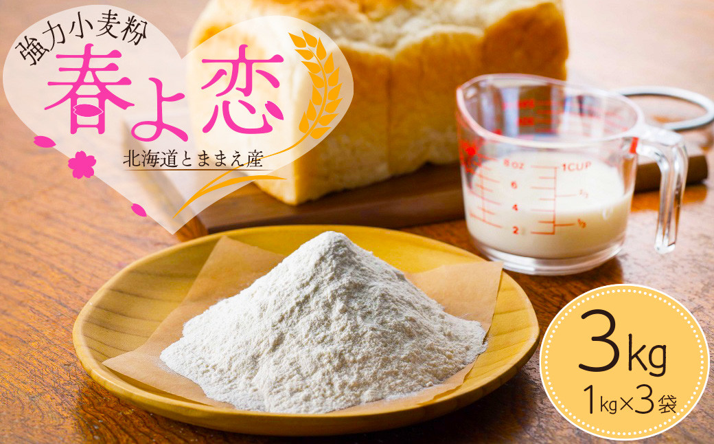 苫前産強力小麦粉春よ恋サムネ