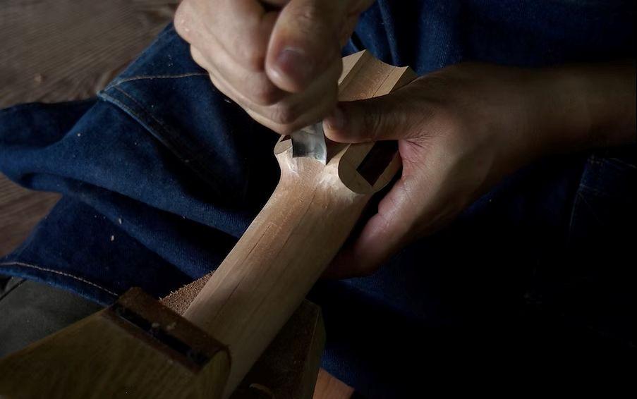 国産山桜ペンダントライト Sサイズ コードリール無しタイプ ≪出荷時期：受注後、約3ヶ月ほどで出荷予定≫ | 国産 山桜 シェード ランプシェード ライト ペンダントライト 日本製 真鍮 照明 ブラウ