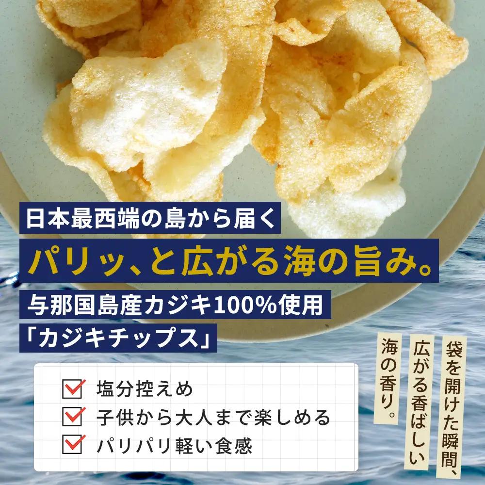 与那国島産 カジキ100%使用 カジキチップス ＜35g×9袋＞ NE-3 │ 沖縄県 与那国町 与那国島 おやつ スナック カジキ 揚げ菓子 セット 贈答 ギフト
