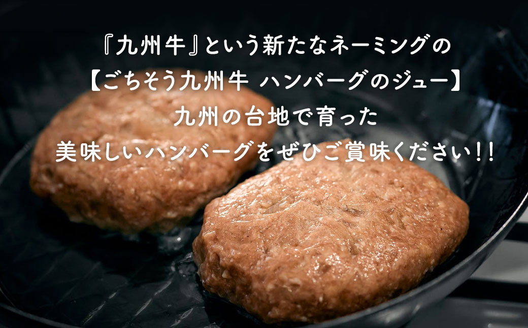 ごちそう九州牛 ハンバーグのジュー 5個入り