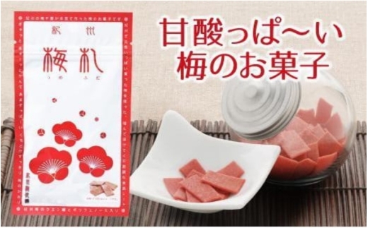 紀州梅札 14g×30袋　梅づくり100年「紀州ほそ川」の梅お菓子　【hoso005A】