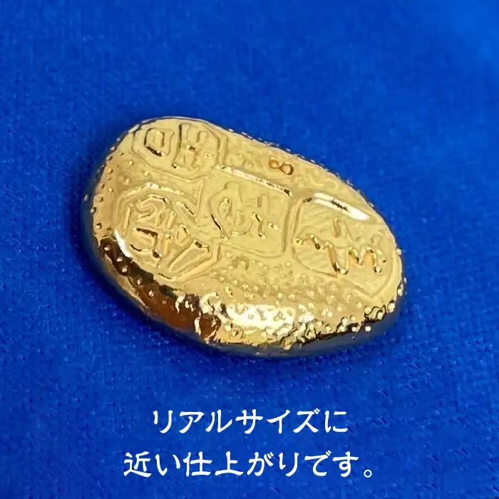 【置物】純金 24K 10g 甲州 純金 レプリカ 武田氏時代 の 貨幣 ALPBK095