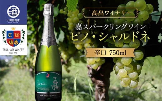 
《高畠ワイナリー》数量限定 嘉スパークリングワイン ピノ・シャルドネ 750ml F20B-947
