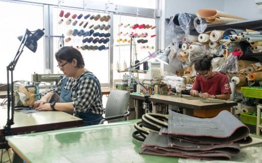 「琉球帆布」 バッグインバッグ - 帆布 収納 ポケット たくさん 機能性抜群 整理 おしゃれ かばん 鞄 手仕事 手づくり ハンドメイド 琉球帆布 伝統技術 沖縄県 八重瀬町【価格改定】