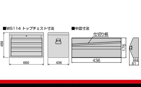 TONE トネ トップチェスト ( WS114R ) 15001-30025223