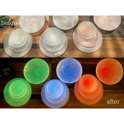 ふるさと納税 多治見市 【暗闇に輝く、卓上の新たな魔法】ルミナスシリーズ ボウル (中) レッド |  | 03