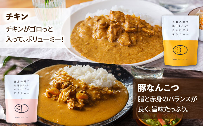 【全3回定期便】ごとのカレー4種セット / カレー カレーライス レトルト 常温 五島市 / ごと [PBY030]