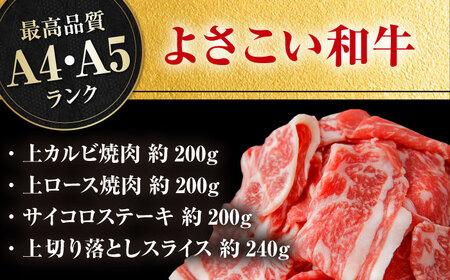 高知から美味しいお肉の玉手箱!化粧箱入り　約840g