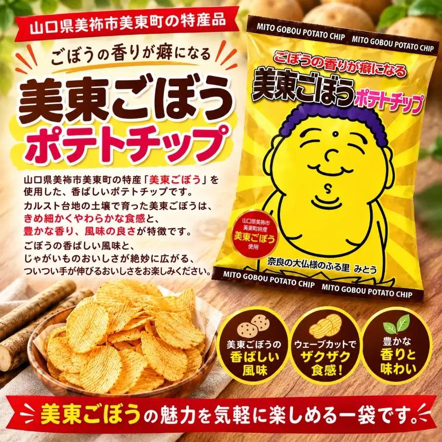 美東ごぼうポテトチップ 5袋